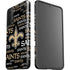 NFL New Orleans Saints Black Blast Galaxy S21 FE Pro Case