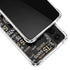 NFL New Orleans Saints Black Blast Galaxy S21 Plus 5G Clear Case