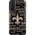 NFL New Orleans Saints Black Blast Galaxy S21 Plus 5G Pro Case