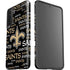 NFL New Orleans Saints Black Blast Galaxy S21 Plus 5G Pro Case
