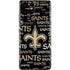 NFL New Orleans Saints Black Blast Galaxy S21 Ultra 5G Skin