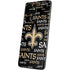 NFL New Orleans Saints Black Blast Galaxy S21 Ultra 5G Skin