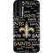 NFL New Orleans Saints Black Blast Galaxy S22 Plus Pro Case