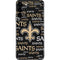 NFL New Orleans Saints Black Blast Galaxy S22 Plus Skin