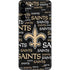 NFL New Orleans Saints Black Blast Galaxy S22 Plus Skin