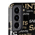 NFL New Orleans Saints Black Blast Galaxy S22 Pro Case