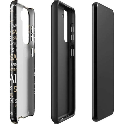 NFL New Orleans Saints Black Blast Galaxy S22 Pro Case