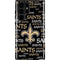 NFL New Orleans Saints Black Blast Galaxy S22 Ultra Pro Case