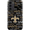 NFL New Orleans Saints Black Blast Galaxy S23 Plus Pro Case