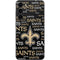 NFL New Orleans Saints Black Blast Galaxy S23 Plus Skin
