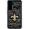 NFL New Orleans Saints Black Blast Galaxy S23 Plus Waterproof Case