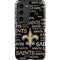 NFL New Orleans Saints Black Blast Galaxy S23 Pro Case