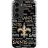 NFL New Orleans Saints Black Blast Galaxy S23 Pro Case
