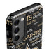 NFL New Orleans Saints Black Blast Galaxy S23 Pro Case