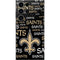 NFL New Orleans Saints Black Blast Galaxy S23 Ultra Skin