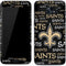 NFL New Orleans Saints Black Blast Galaxy S7 Skin