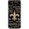NFL New Orleans Saints Black Blast Galaxy S8 Skin