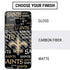 NFL New Orleans Saints Black Blast Galaxy S9 Skin