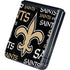 NFL New Orleans Saints Black Blast Galaxy Z Flip5 5G Skin