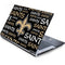NFL New Orleans Saints Black Blast Generic Laptop Skin