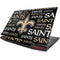 NFL New Orleans Saints Black Blast Lenovo IdeaPad Skin