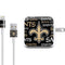NFL New Orleans Saints Black Blast iPad Charger (10W USB) Skin
