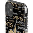 NFL New Orleans Saints Black Blast iPhone 11 Impact Case