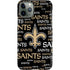 NFL New Orleans Saints Black Blast iPhone 11 Pro Lite Case