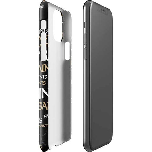 NFL New Orleans Saints Black Blast iPhone 11 Pro Lite Case