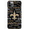 NFL New Orleans Saints Black Blast iPhone 11 Pro Max Lite Case