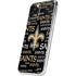NFL New Orleans Saints Black Blast iPhone 11 Pro Skin