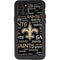 NFL New Orleans Saints Black Blast iPhone 11 Pro Waterproof Case