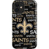 NFL New Orleans Saints Black Blast iPhone 12 Impact Case