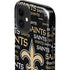 NFL New Orleans Saints Black Blast iPhone 12 Impact Case
