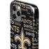 NFL New Orleans Saints Black Blast iPhone 12 Pro Impact Case