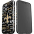 NFL New Orleans Saints Black Blast iPhone 12 Pro Impact Case