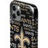 NFL New Orleans Saints Black Blast iPhone 12 Pro Max Impact Case