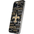 NFL New Orleans Saints Black Blast iPhone 12 Pro Max Skin
