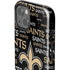 NFL New Orleans Saints Black Blast iPhone 13 Impact Case