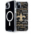 NFL New Orleans Saints Black Blast iPhone 13 MagSafe Case