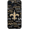 NFL New Orleans Saints Black Blast iPhone 13 Mini Skin