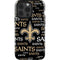 NFL New Orleans Saints Black Blast iPhone 13 Pro Impact Case