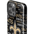NFL New Orleans Saints Black Blast iPhone 13 Pro Max Impact Case