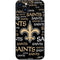NFL New Orleans Saints Black Blast iPhone 13 Skin