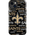 NFL New Orleans Saints Black Blast iPhone 14 Plus Impact Case