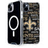 NFL New Orleans Saints Black Blast iPhone 15 MagSafe Case