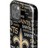 NFL New Orleans Saints Black Blast iPhone 15 Impact Case