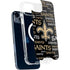 NFL New Orleans Saints Black Blast iPhone 15 Plus MagSafe Case