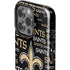 NFL New Orleans Saints Black Blast iPhone 14 Pro Impact Case