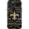 NFL New Orleans Saints Black Blast iPhone 15 Pro Max Impact Case